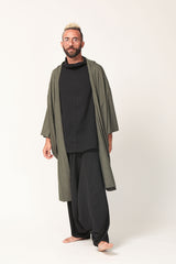 Unisex Green Haori Jacket