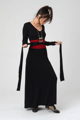 Red Obi belt, Red women's belt, Boho Extra long belt, Women's Belt, Wrap Belt, Waist Tie Belt, Wide belt, High waist belt, Bohemian sash