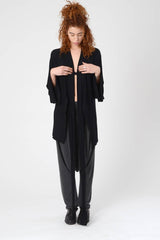 Black Kimono Top, Woman's Kimono Cardigan, Wrap Tunic Top, Long Bell Sleeves Top, Japanese Kimono, Boho Kimono, Urbanic Bohemian Woman's Top