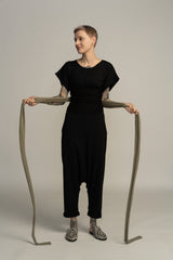 Black Obi belt, Green women's belt, High waist belt, Boho Extra long belt, Women's Belt, Wrap Belt, Waist Tie Belt, Wide belt, Bohemian sash