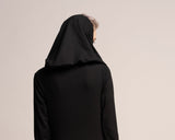 Black Urban Top, Black tops, Urban Clothing, Women's Hoodie top, Loose Black Shirt, Long Sleeve Top, Tops For Women, Hoodie top, Black Tops