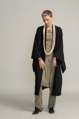 Haori Jacket, Kimono jacket Haori for women, Unisex Japanese Haori, Black Urban Clothing, Black Haori Jacket, Women's Bohemian Haori