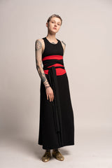 Red Obi belt, Grey women's belt, High waist belt, Bohemian sash, Extra long Wide belt, Women's Belt, Wrap Belt, Waist Tie Belt, Wide belt