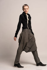 Black Urban Top, Black tops, Urban Clothing, Women's Hoodie top, Loose Black Shirt, Long Sleeve Top, Tops For Women, Hoodie top, Black Tops