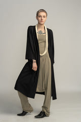 Haori Jacket, Kimono jacket Haori for women, Unisex Japanese Haori, Black Urban Clothing, Black Haori Jacket, Women's Bohemian Haori