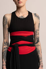 Black Tank Maxi Dress, Sleeveless High Neck Loose Dress, Sexy Open Back A Line Dress, Summer Casual Evening Maxi Dress, Urban Boho Dress