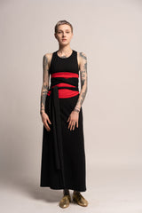 Red Obi belt, Grey women's belt, High waist belt, Bohemian sash, Extra long Wide belt, Women's Belt, Wrap Belt, Waist Tie Belt, Wide belt