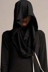 Gray Mini Dress, Grey tunic, Urban Clothing, Women's Hoodie Dress, Gray Urban Dress, Long Sleeve Pencil dress, Gray Dresses, Pencil Dress