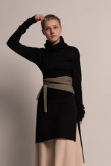 High waist belt, Gray Obi belt, Green women's belt, Extra long Wide belt, Women's Belt, Wrap Belt, Waist Tie Belt, Wide belt, Bohemian sash