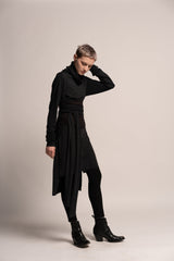 Black Obi belt, High Waist Belt, Wrap Belt, Black Women's Belt, Boho Extra Long Belt, Wide Belt, Women's Belt, Waist Tie Belt, Bohemian Sash