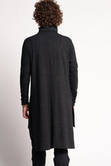 Grey Turtle Neck men