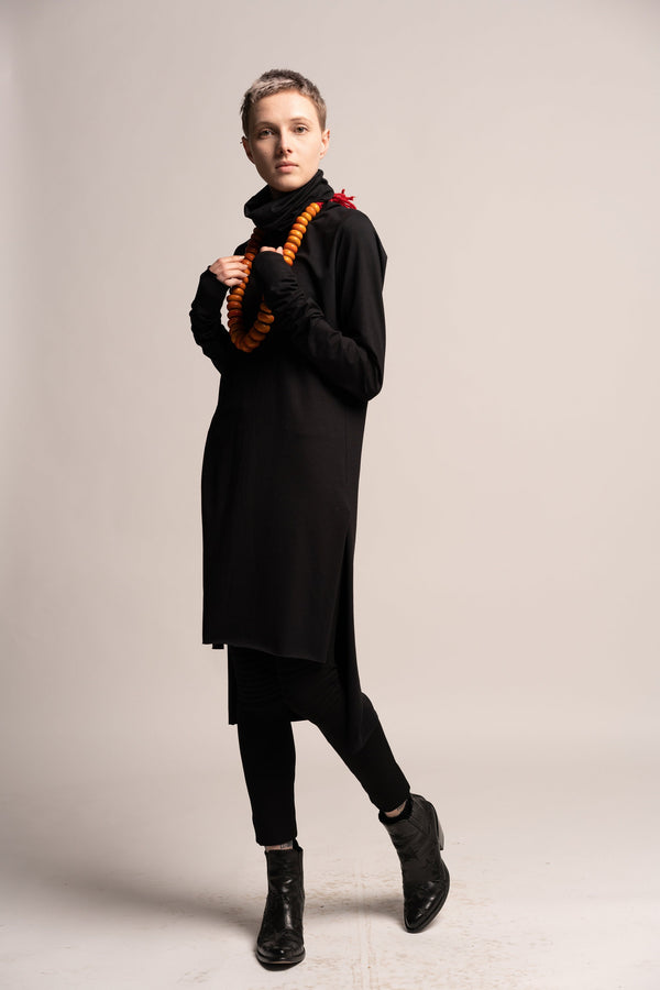 Black Turtle Neck Tunic