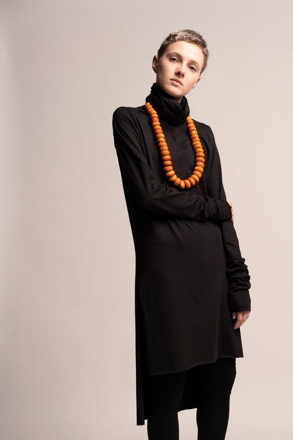 Black Turtle Neck Tunic